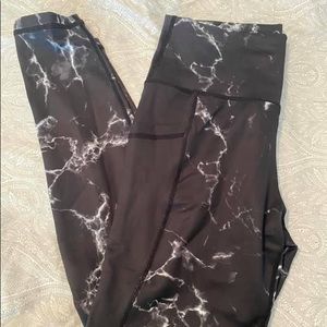 Buffbunny Black Marble Limitless Leggings